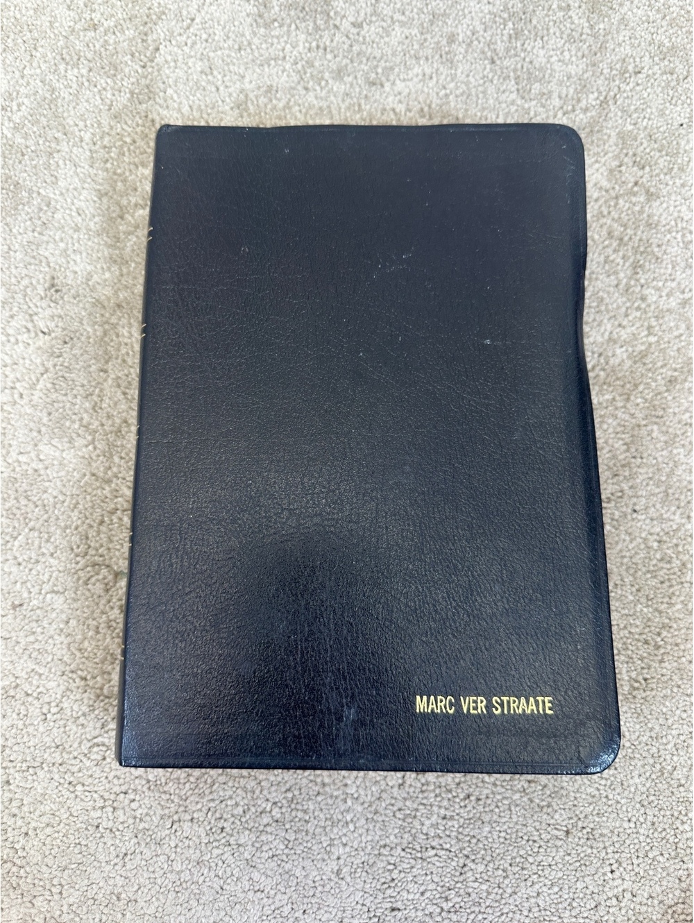 NIV Life Application Study Bible Bonded Leather Black Red Letter 365 Day Plan
